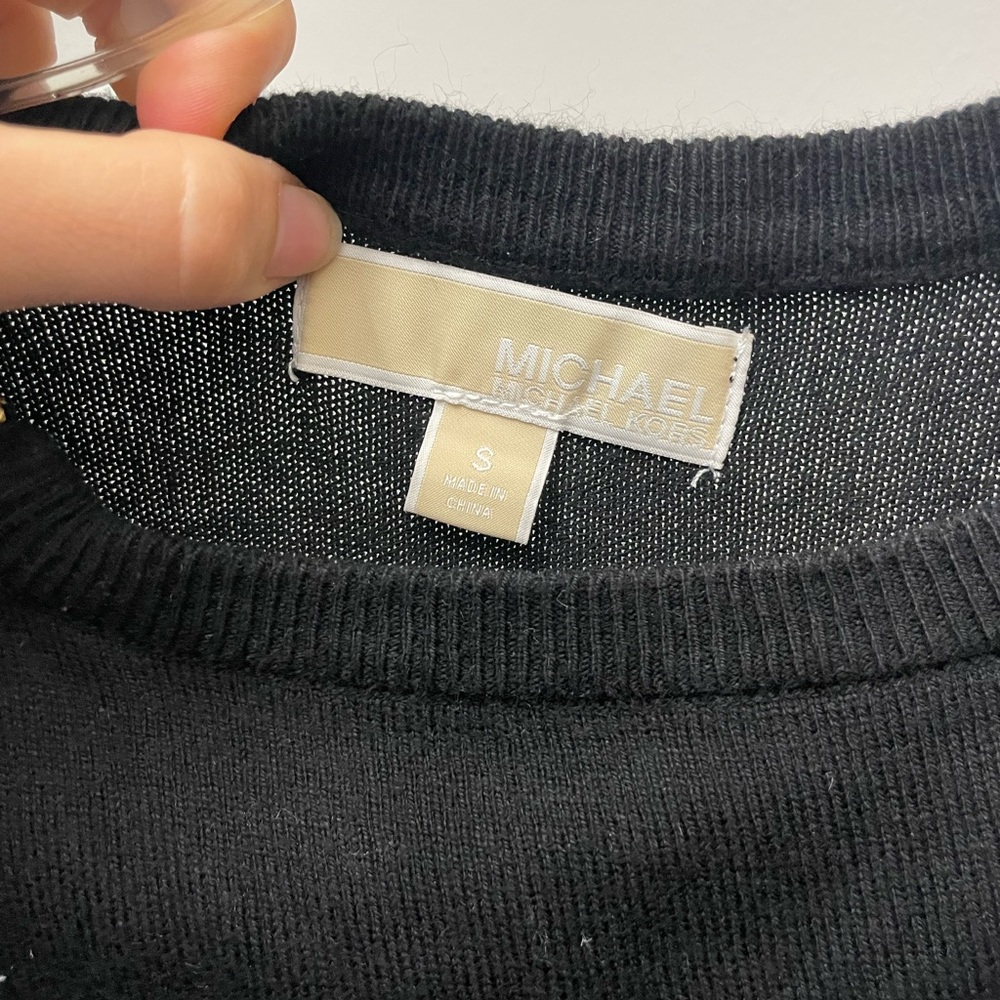 Michael Kors black sweater, size S